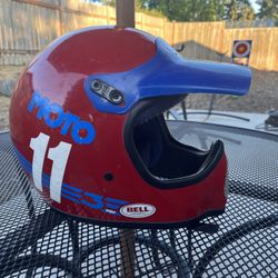 Vintage Bell Moto 3 Helmet 