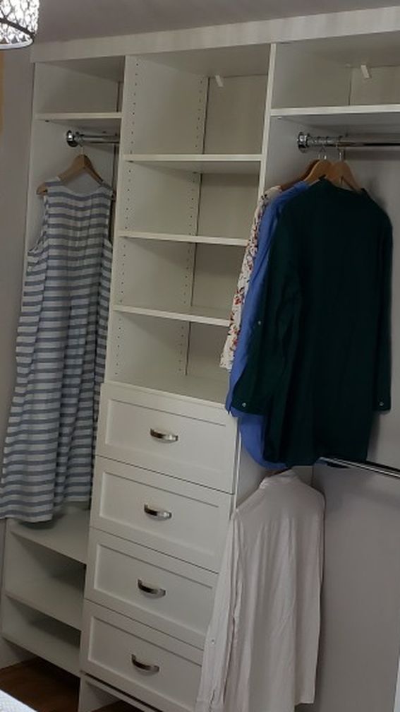 Closet System Organizer Expandible