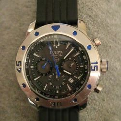 Men's Bulova 50M Marine Chronograph Watch