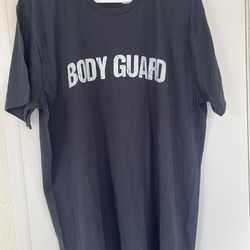 New black tshirt - Bodyguard - Size XL 