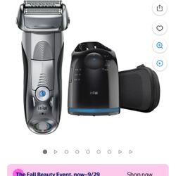 Braun Series 7 790cc Wet Dry Mens Electric Shaver with Clean Station