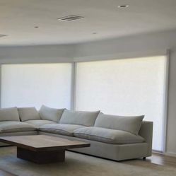 Crate & Barrel Lotus Cloud Modular Sectional Couch Sofa