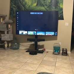 72” Smart Tv With Stand And Sound Bar
