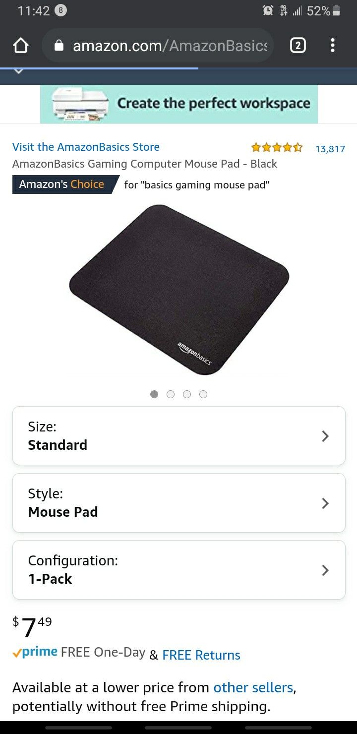 Mouse pad