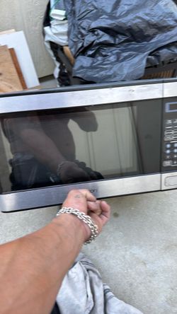 Stainless Steel Countertop Microwave