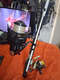 Eagle claw ecs.80 real and a Shakespeare rodd