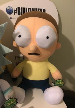 Rick & Morty Plush Doll Authentic Cartoon Network Toys Large Brand New