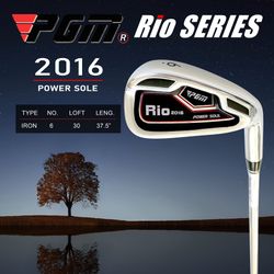 New PGM Rio Series Golf Club 6 Iron Steel