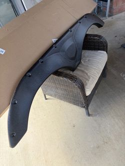 Black Plastic Truck Fender Flare