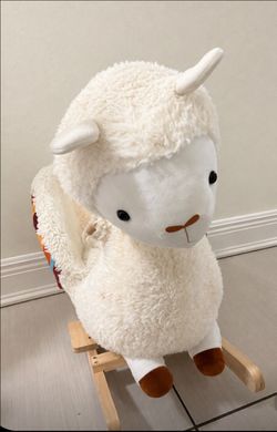 Soft Landing Llama Rocking Chair Kids