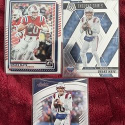Drake Maye Card Lot