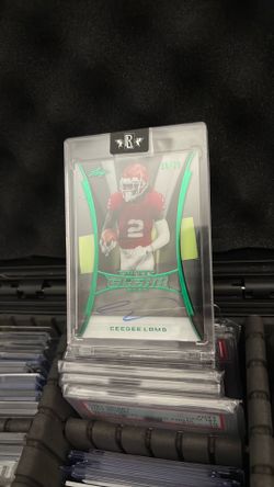 CD LAMB  CLEAR rookie autograph/20