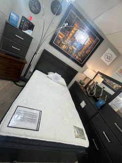 4pc Full bed set