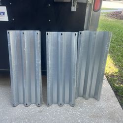 (7) Metal Hurricane Shutters 