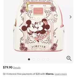 Loungefly Minnie And Mickey Bag And Wallet