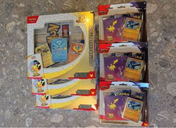Pokémon 30th Celebration Posters and Techs