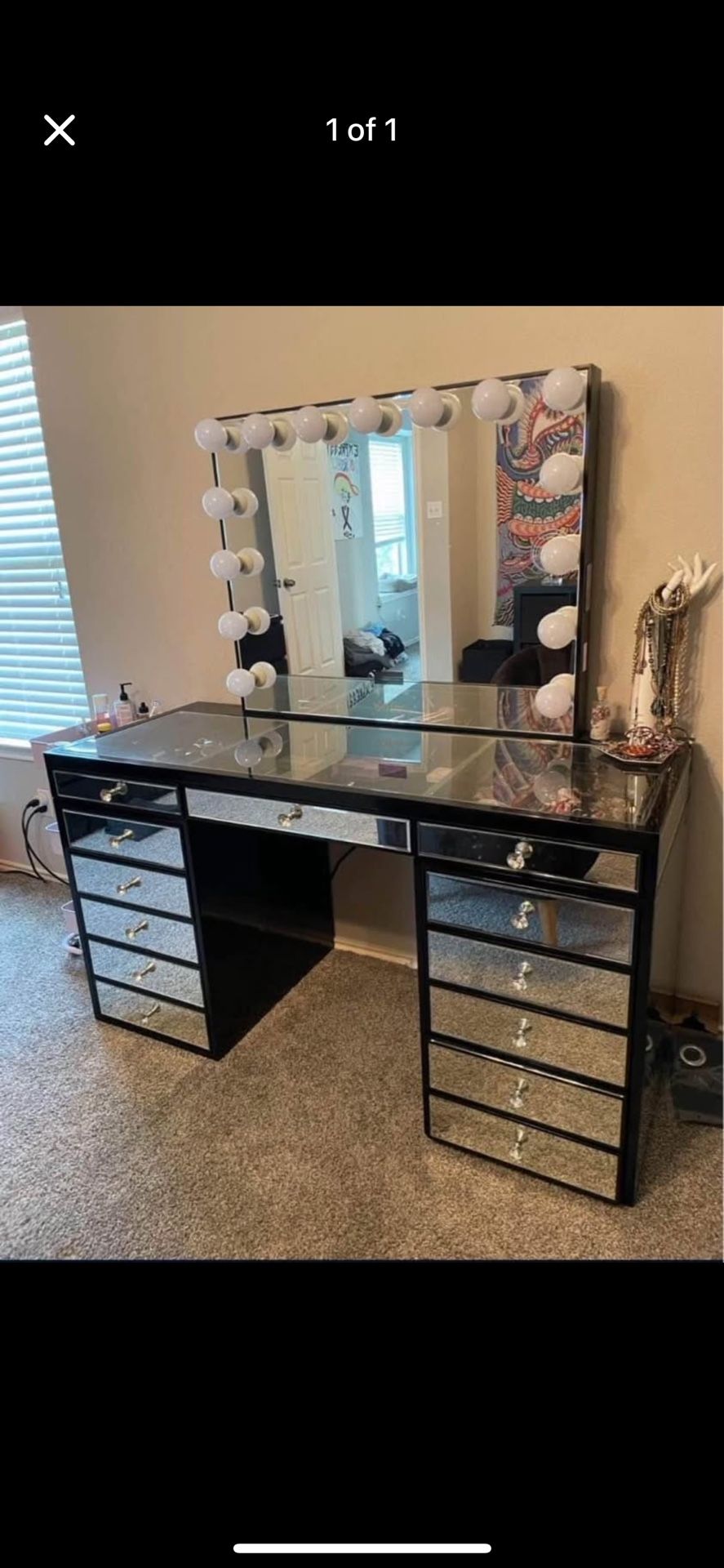 Bluetooth Makeup Vanity
