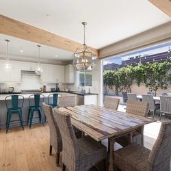 Solid Wood Dining Table And 6 Chairs