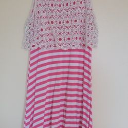 7 peices dress girls size 7/8  and bags all $17