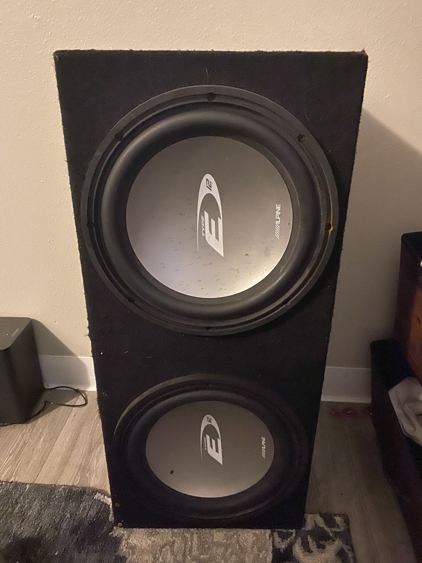 Amp And Subwoofer