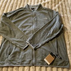 New w/ Tag Mens NORTH FACE Canyonlands 3XL XXXL Gray Coat Jacket Full Zip Fleece