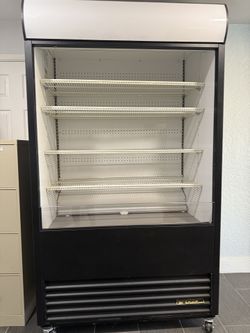 True TAC-48-LD Commercial Open Air Cooler / Merchandiser Refrigerator