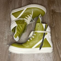 Rick Owens Luxor Geobasket High ‘Acid Milk’- Size 41