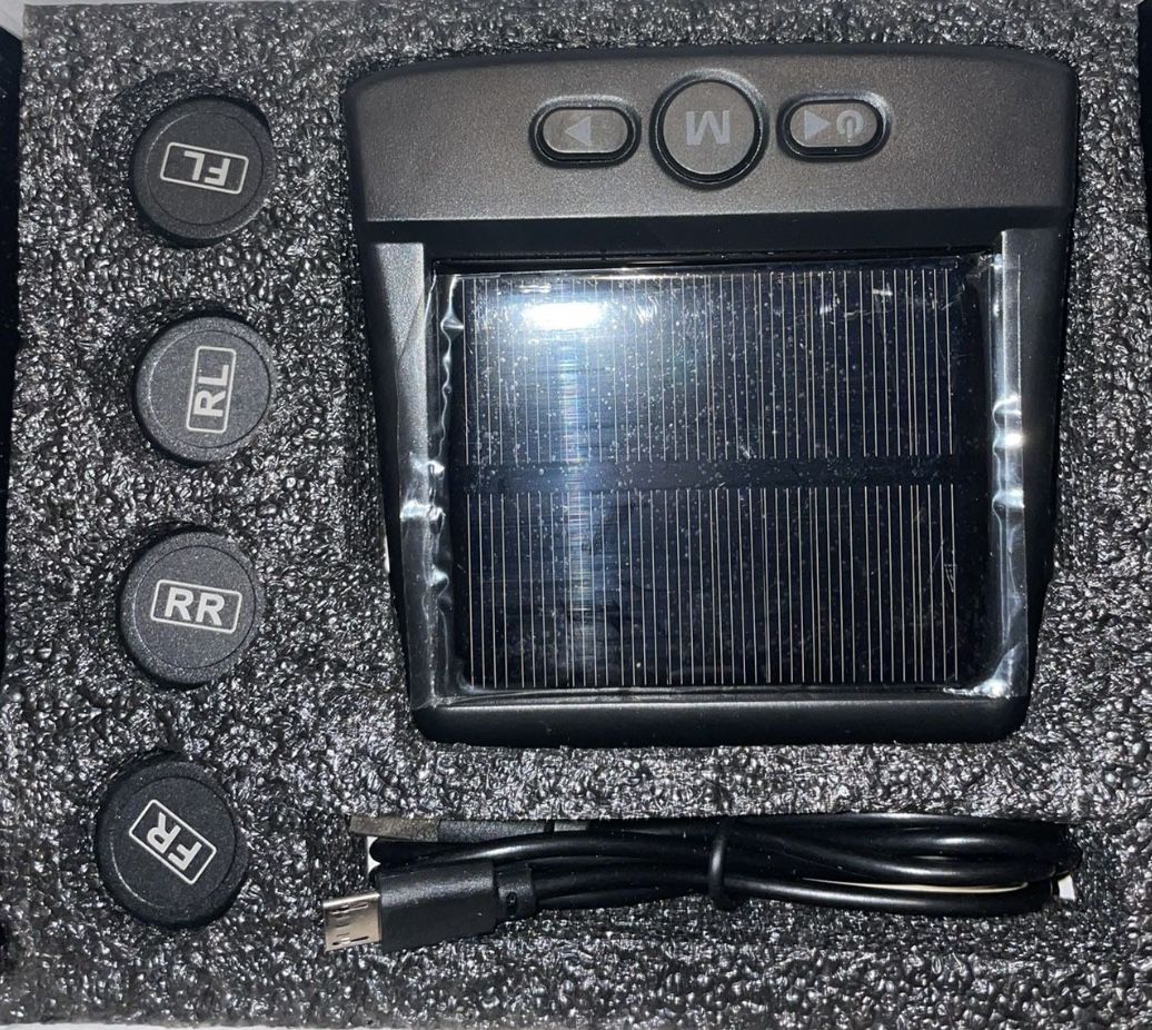 Tire Pressure Monitoring System, Universal Wireless Solar Tire Pressure Monitoring System