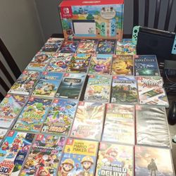 Nintendo Switch Animal Crossing: New Horizon Special Ed Console with 30+ games