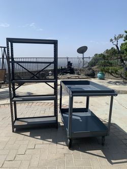 Shelf and cart