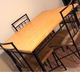 Dining Table and Chairs Set $50 OBO