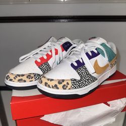 Nike Dunk Low Safari Mix Size W8.5 M10
