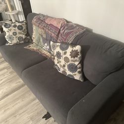 Grey Loveseat