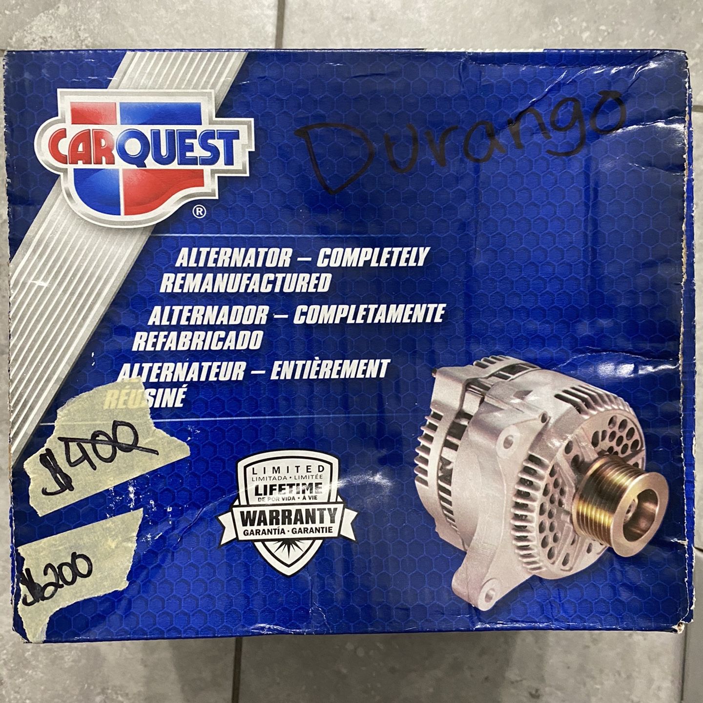 Alternator For 2014 Dodge Durango SXT