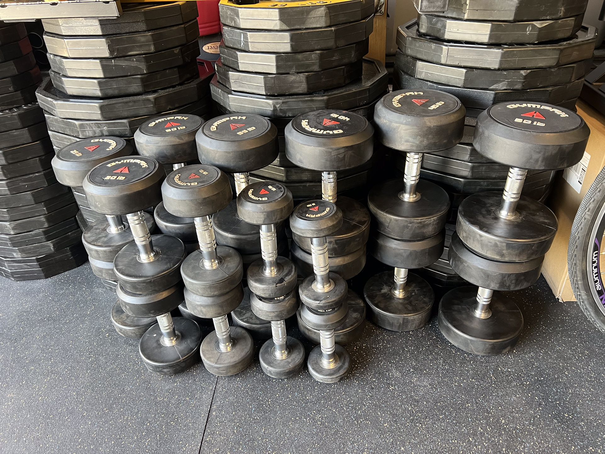 BIG SALES ON : Benches, Olympic Weights & Bars, Dumbbells, Bikes And More 