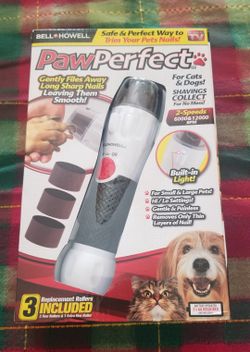 REDUCED - Paw Perfect safe nail trimmer /file (Atlantic blvd)