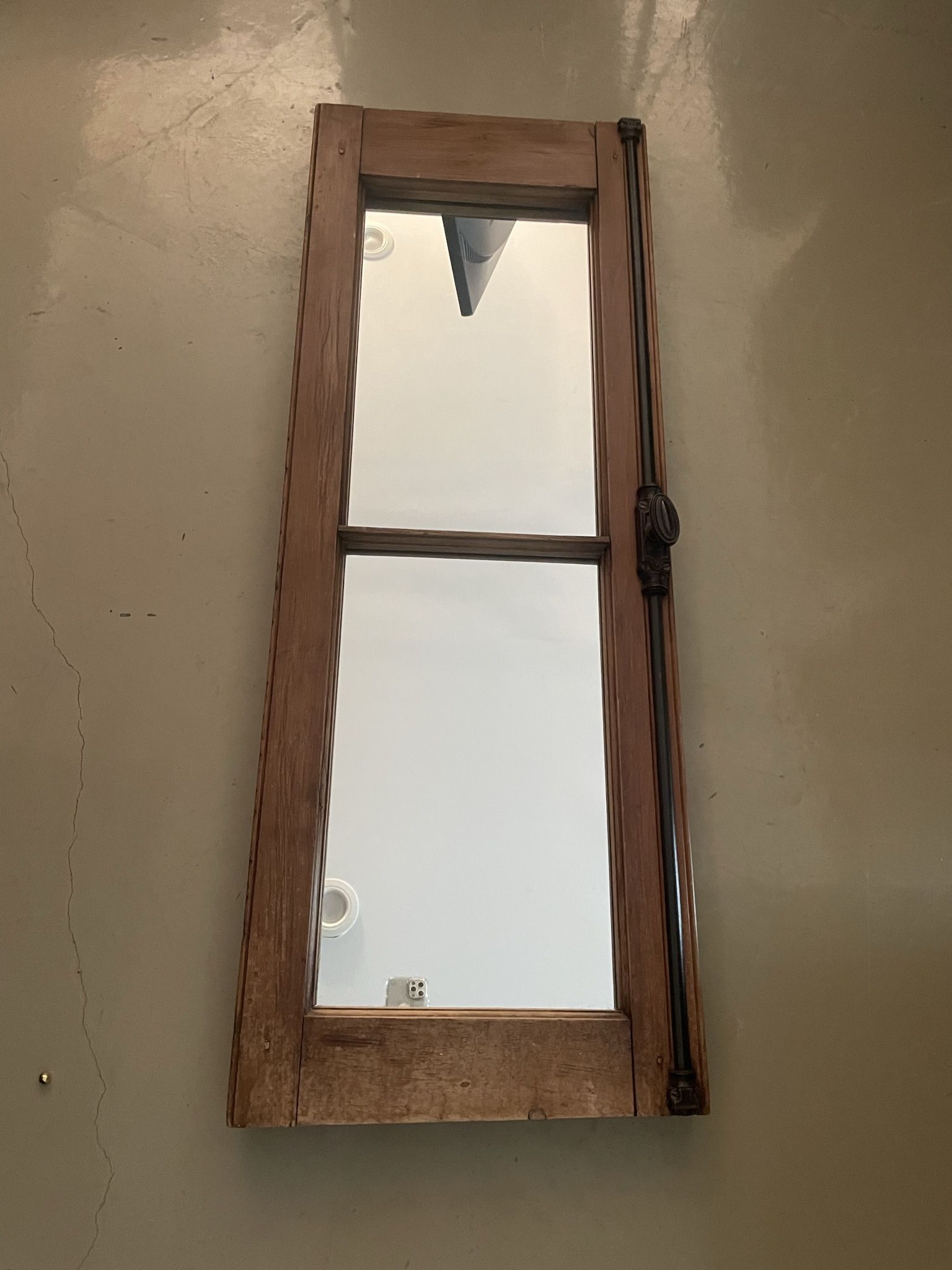 Antique Window Mirror 