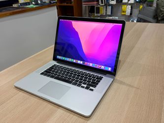 Apple Macbook Pro 15” 2015 Core i7 16GB 512GB OS Monterey
