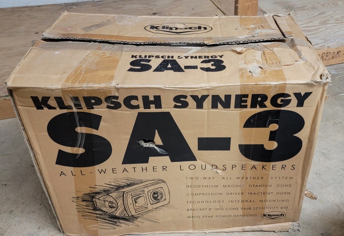 Klipsch Synergy SA-3 All Weather Loudspeakers