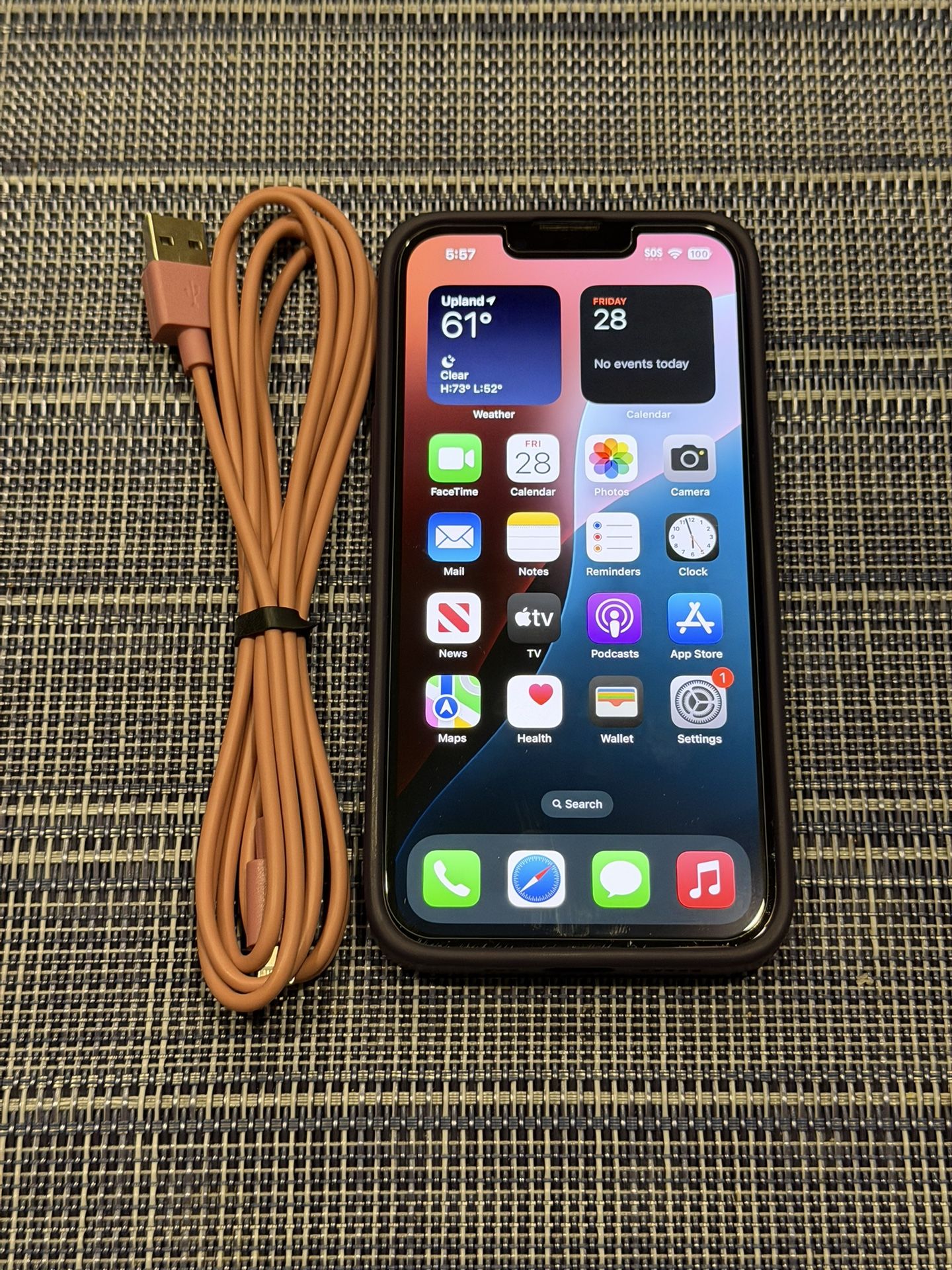 Unlocked iPhone 13 128 GB in Midnight (T-Mobile, AT&T, etc)