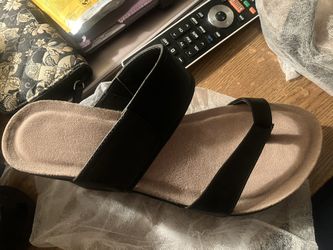 Black sandals
