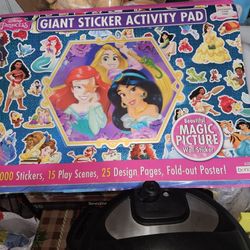 Board Games And A Huge Color Booking With Stickers 