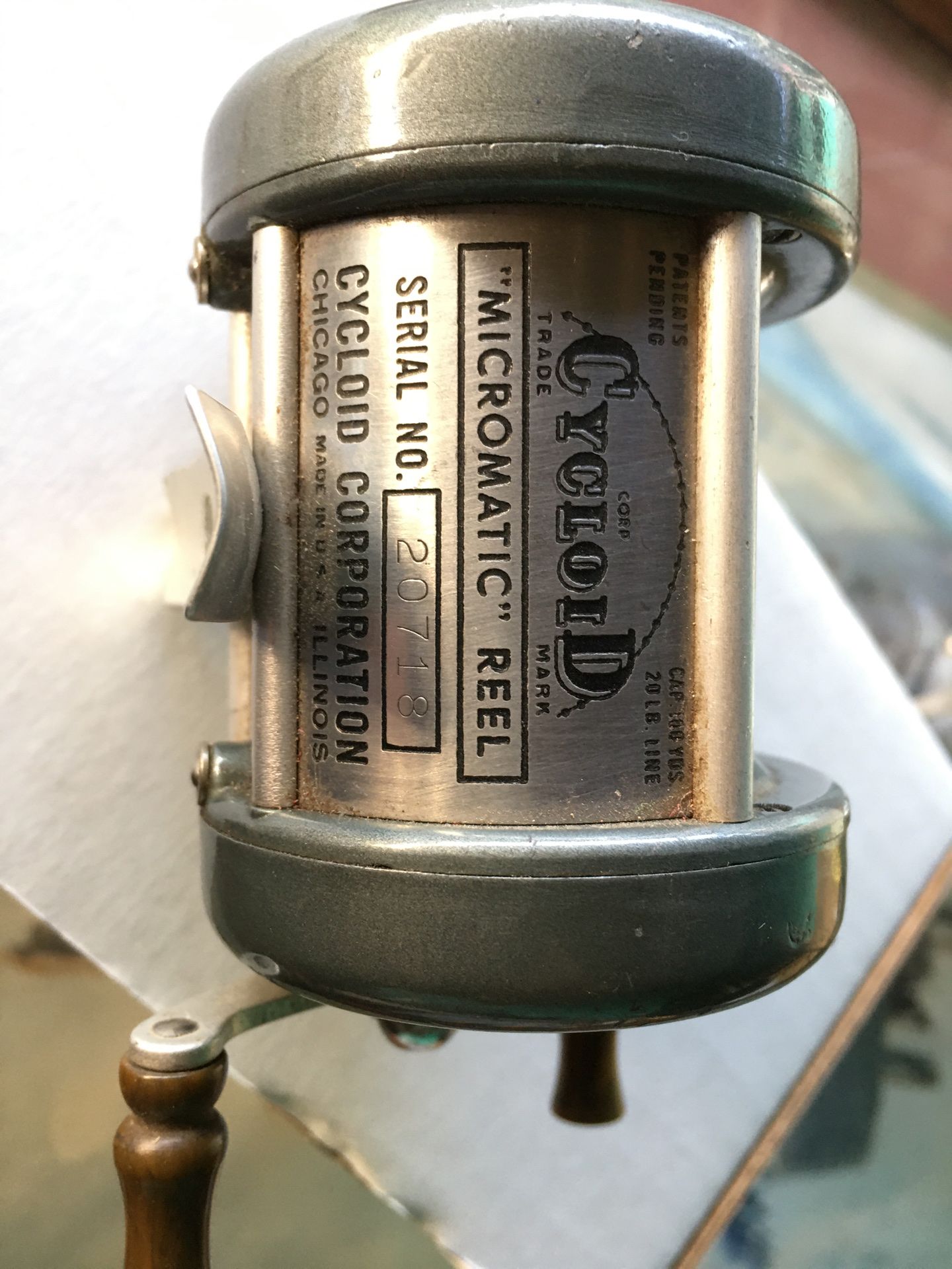 cycloid fishing reels Tsunami Shield II Spinning Drive aluminum Main Gear on sizes 2500 VINTAGE CYCLOID MICROMATIC BAIT CASTING
