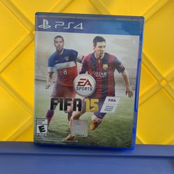 PS4 Fifa 15 Video Game