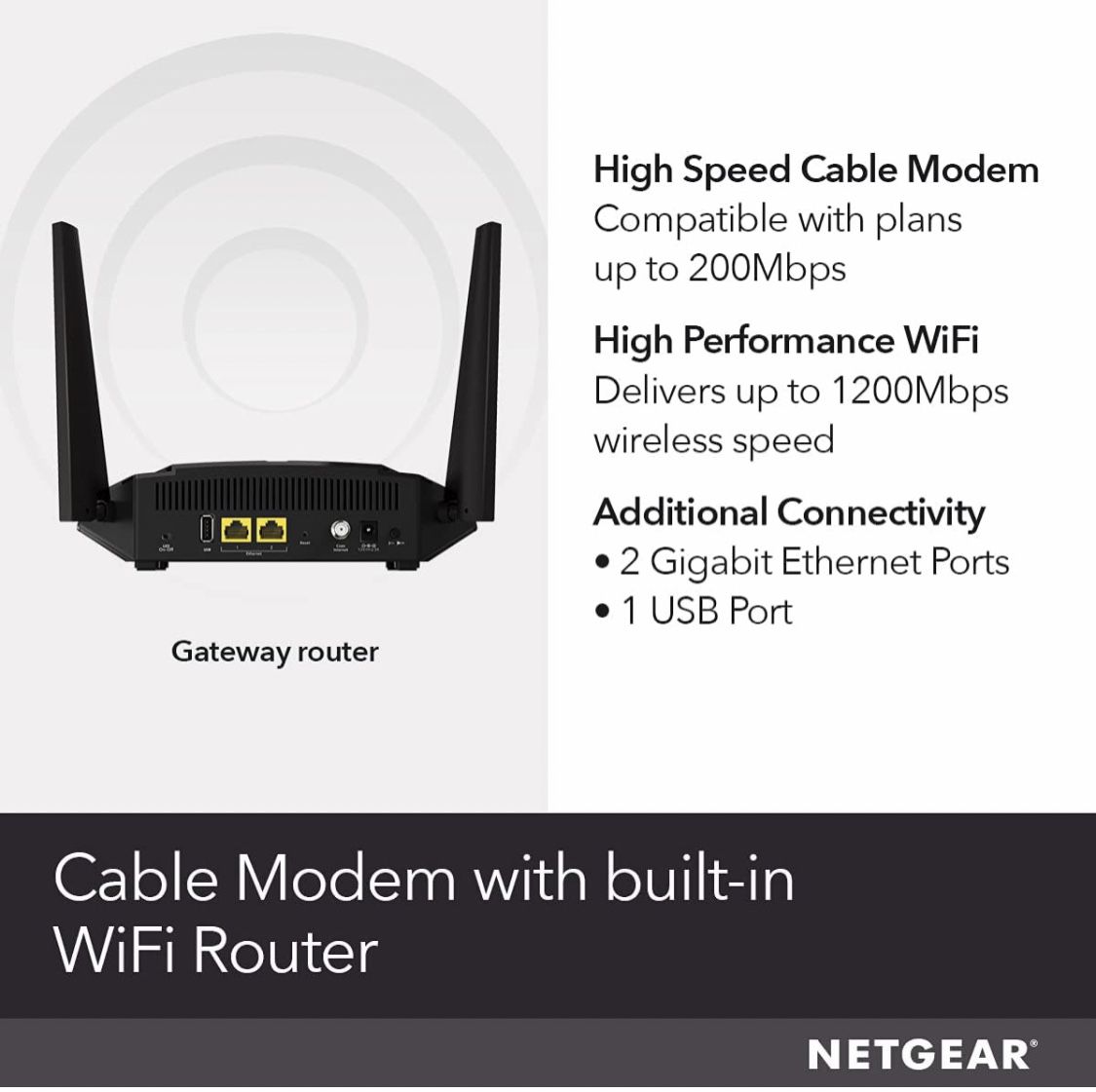 NETGEAR Router C6220