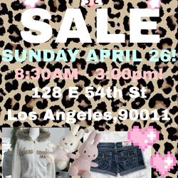 YARD SALE (cute clothes, shoes, accessories and more!)