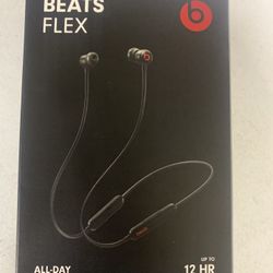 Wireless Beat Flex headphones.