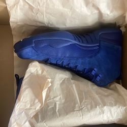 Jordan 12 Deep Royal Suede DS 