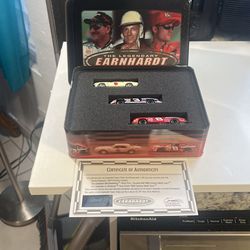 NASCAR Legendary Earnhardt Racing Family Cars With C. O. A.