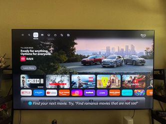 Hisense 100in smart tv